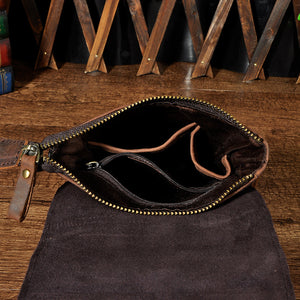 Leather Unisex Multi-Function Satchel Cross-body Messenger Bag