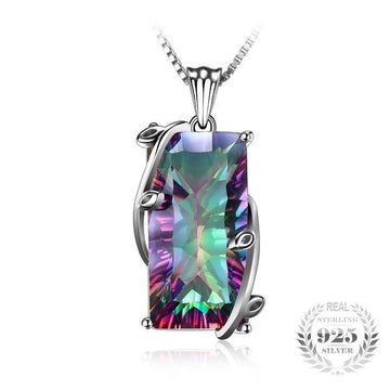 Topaz Necklace Sterling Silver Pendant