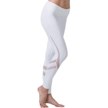 Yoga Fitness Tight Mesh Leggings