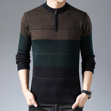 Slim Fit Casual Men's Pullover Sweater