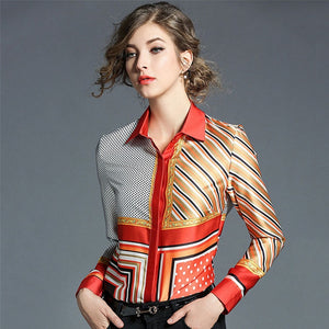 New Brand Long Sleeve Elegant Professional Shirt Blouse Top Verkadi.com