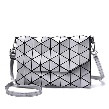 Square Pattern Package Satchel Purse Shoulder Bag Verkadi.com
