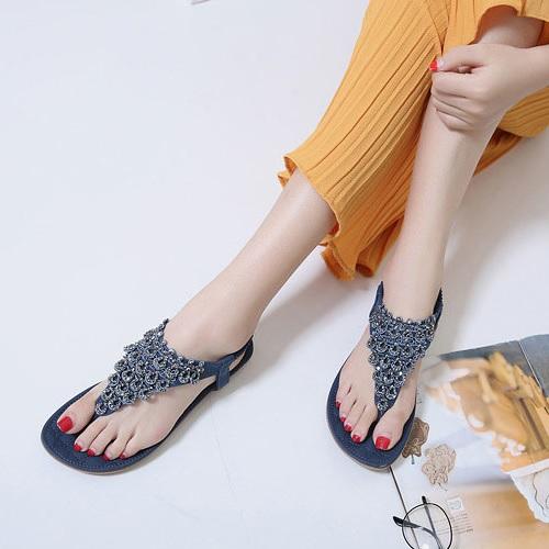 Hot Chic Bohemian Style Flat Sandals Verkadi.com