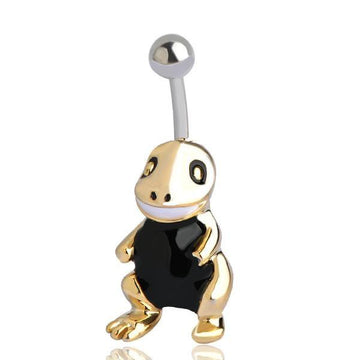 Trendy Enamel Turtle Navel Belly Button Piercing Ring Verkadi.com