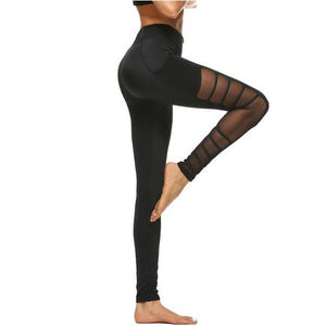 Mesh High Waist Skinny Active Wear Yoga Leggings