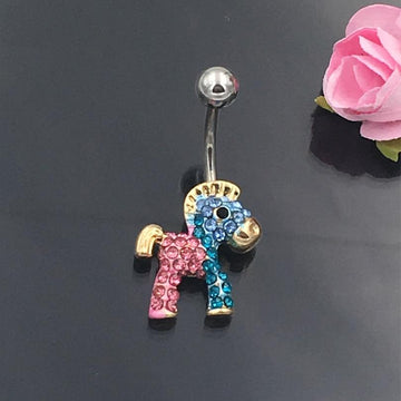 Cute Horse Sexy Belly Navel Piercing Ring Verkadi.com