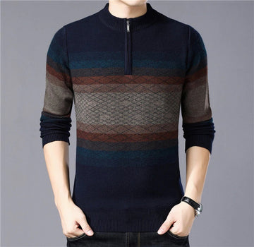 Modish Turtleneck Men Cashmere Sweaters Pullover