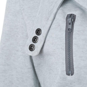Smart Comfortable Long Sleeve Zip Street Wear Hoodie Sweatshirt Verkadi.com