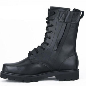 Real Leather Martin Military Style Boots