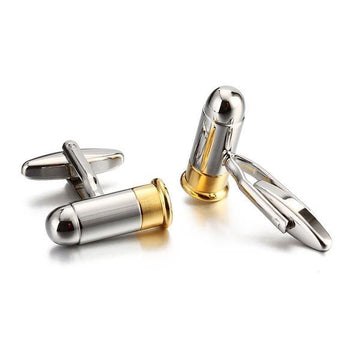 Hot Fashion Bullet Cuff Links Verkadi.com
