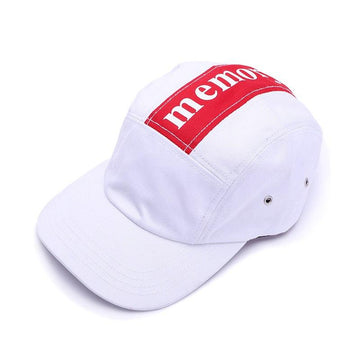 Memory Letter Unisex Flat Top Cotton Snap Back Baseball Cap
