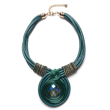 Multi Layer Bohemia Necklace Pendant Verkadi.com
