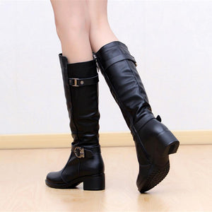 Elegant Comfortable Knee High Slim Long Boots Verkadi.com
