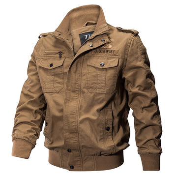 Cotton Full Sleeves Military Tactical Men's Jacket