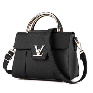 Flap V Women's Leather Handbag