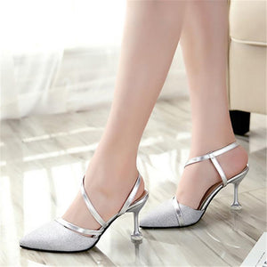 Classics Slip On High Heels Sandals Pumps Shoes Verkadi.com