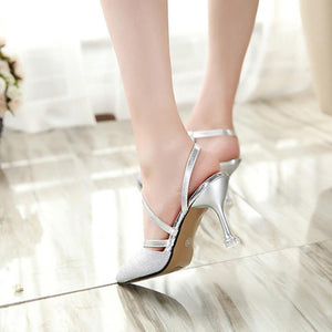 Classics Slip On High Heels Sandals Pumps Shoes Verkadi.com