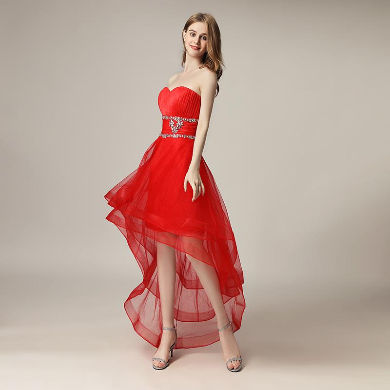 short asymmetrical prom dresses Primavera Couture 4055 Asymmetrical Sleeve Style Short Prom Dress