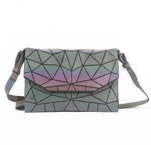 Geometric Luminous Designer Casual Clutch Shoulder Bag