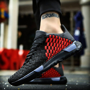 Men Hip Casual Street Wear Twin Color Sneakers Shoes Verkadi.com