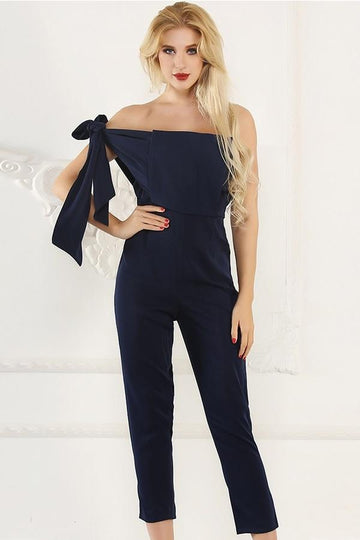 Off Shoulder women jumpsuits dresses