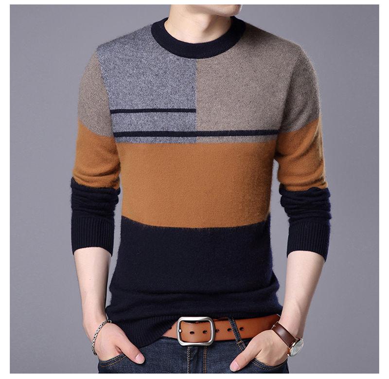 Cashmere Wool O-neck Pullover Sweater Verkadi.com