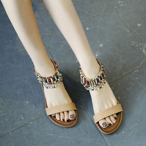 New Trendy Roman Design Style Handmade Sandals Verkadi.com