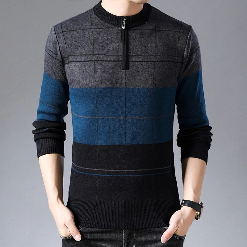 Slim Fit Casual Men's Pullover Sweater