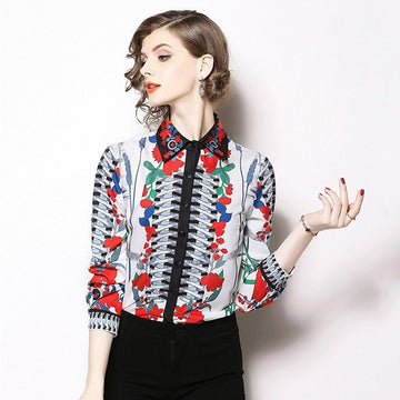 Long Sleeves Shirt Blouse
