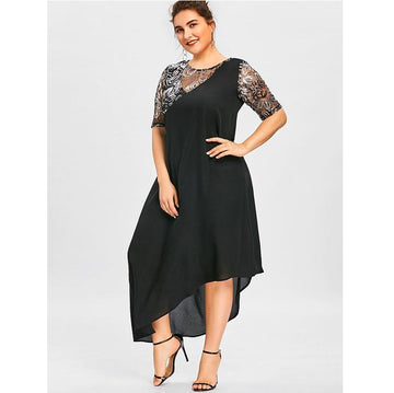 Sparkly Sequined Asymmetric Maxi Party Dress Verkadi.com