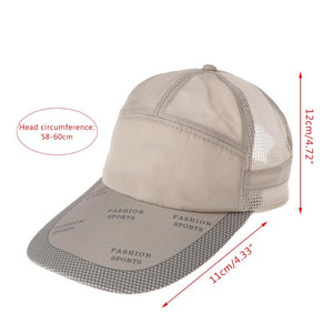 Smart Unisex Mesh Adjustable Fishing Baseball Cap