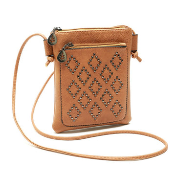 Fashion Leather Satchel Zipper Shoulder Cross Body Bag