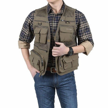 Smart Sleeveless Photographer Reporter Vest