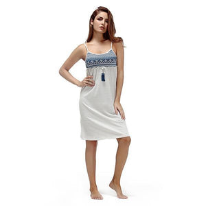 Sexy Cotton Camisole Nightgown Sleepwear Verkadi.com