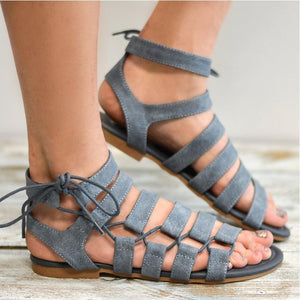 Trendy Style Casual Gladiator Flat Sandals Verkadi.com