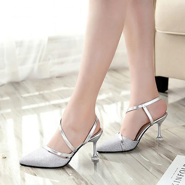 Classics Slip On High Heels Sandals Pumps Shoes Verkadi.com