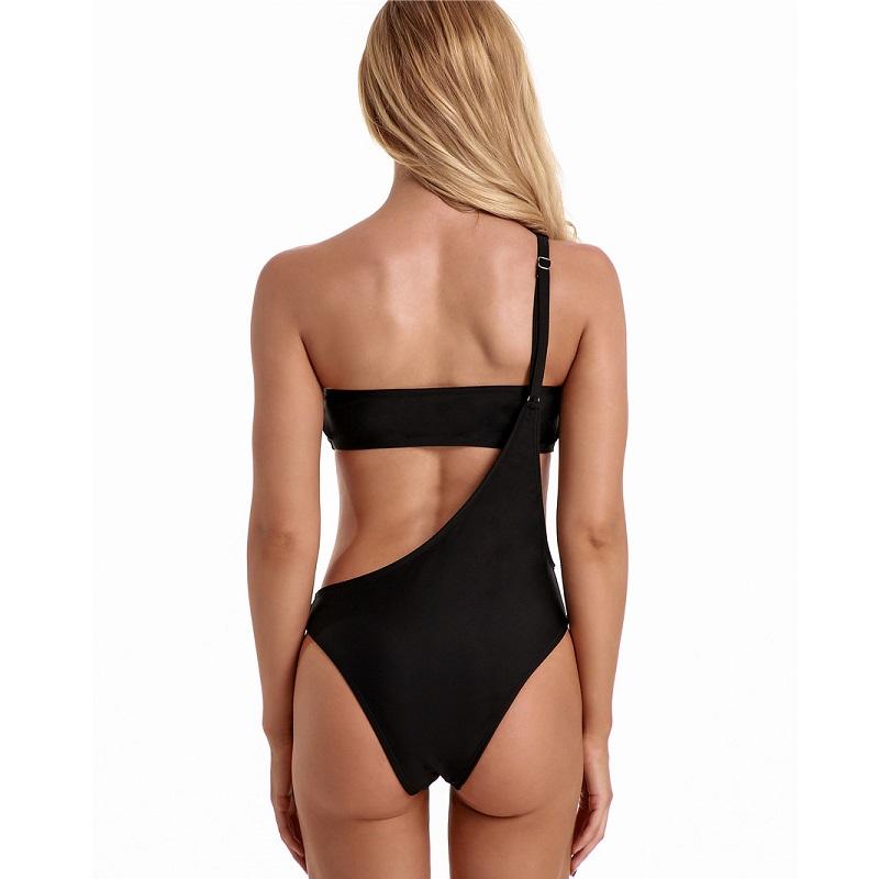 Sexy French Beach One Shoulder Swimwear Swimsuit Verkadi.com