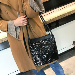 Sequins Glitter Sparkling Casual Small Shoulder Handbag