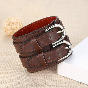 Leather Wrist Wrap Bracelet