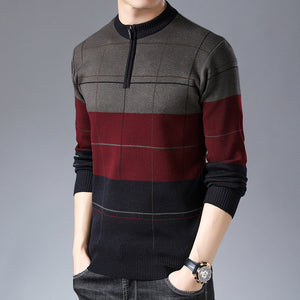 Slim Fit Casual Men's Pullover Sweater