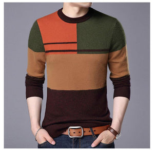 Cashmere Wool O-neck Pullover Sweater Verkadi.com