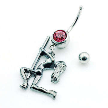 Hot Pole Dancer Navel Piercing Belly Button Ring Verkadi.com