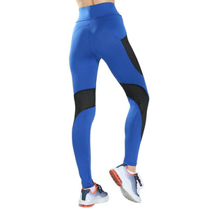 High Waist Slim Workout Mesh Leggings