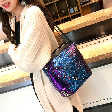 Sequins Glitter Sparkling Casual Small Shoulder Handbag