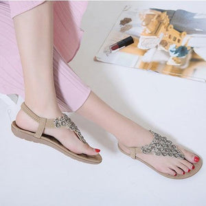 Hot Chic Bohemian Style Flat Sandals Verkadi.com