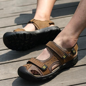Genuine Leather Summer Cool Sandals