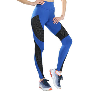 High Waist Slim Workout Mesh Leggings