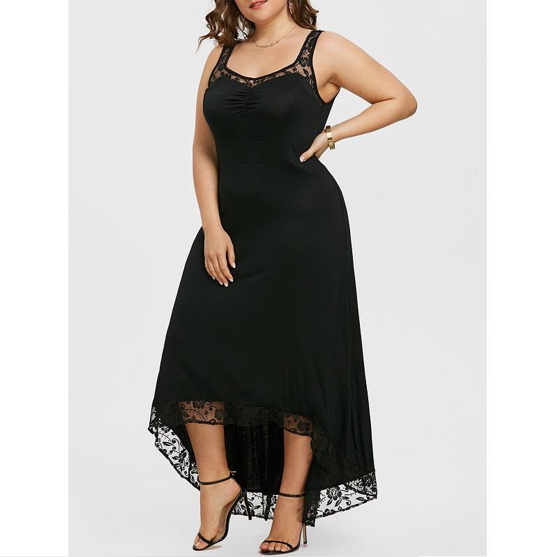 Elegant High Low Sleeveless A Line Party Dress Verkadi.com