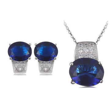 Fashion Sterling Silver Fine Jewelry Set Verkadi.com