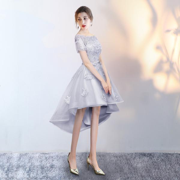short asymmetrical prom dresses Aleta Asymmetrical Cut Out Homecoming Dress 1356